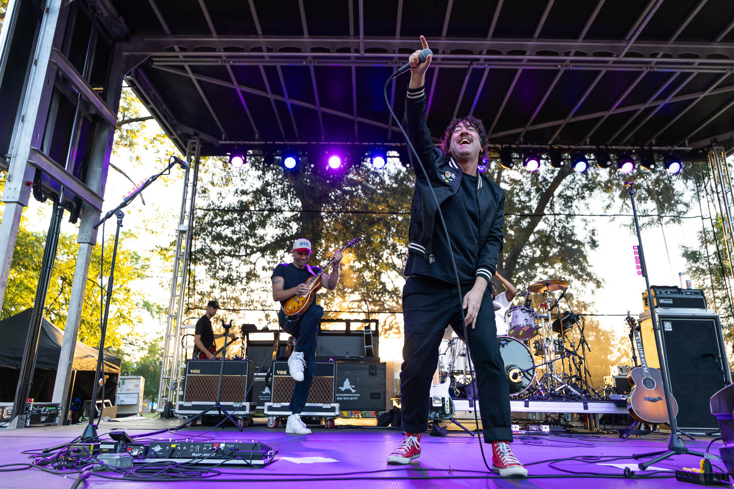 Tom Higgenson, lead vocalist of the Plain White T's