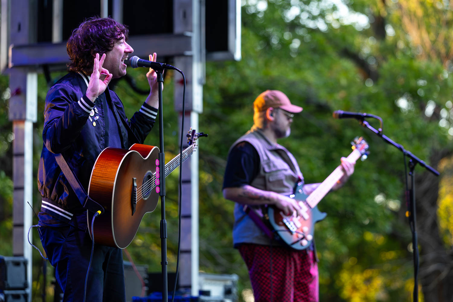Tom Higgenson, lead vocalist of the Plain White T's