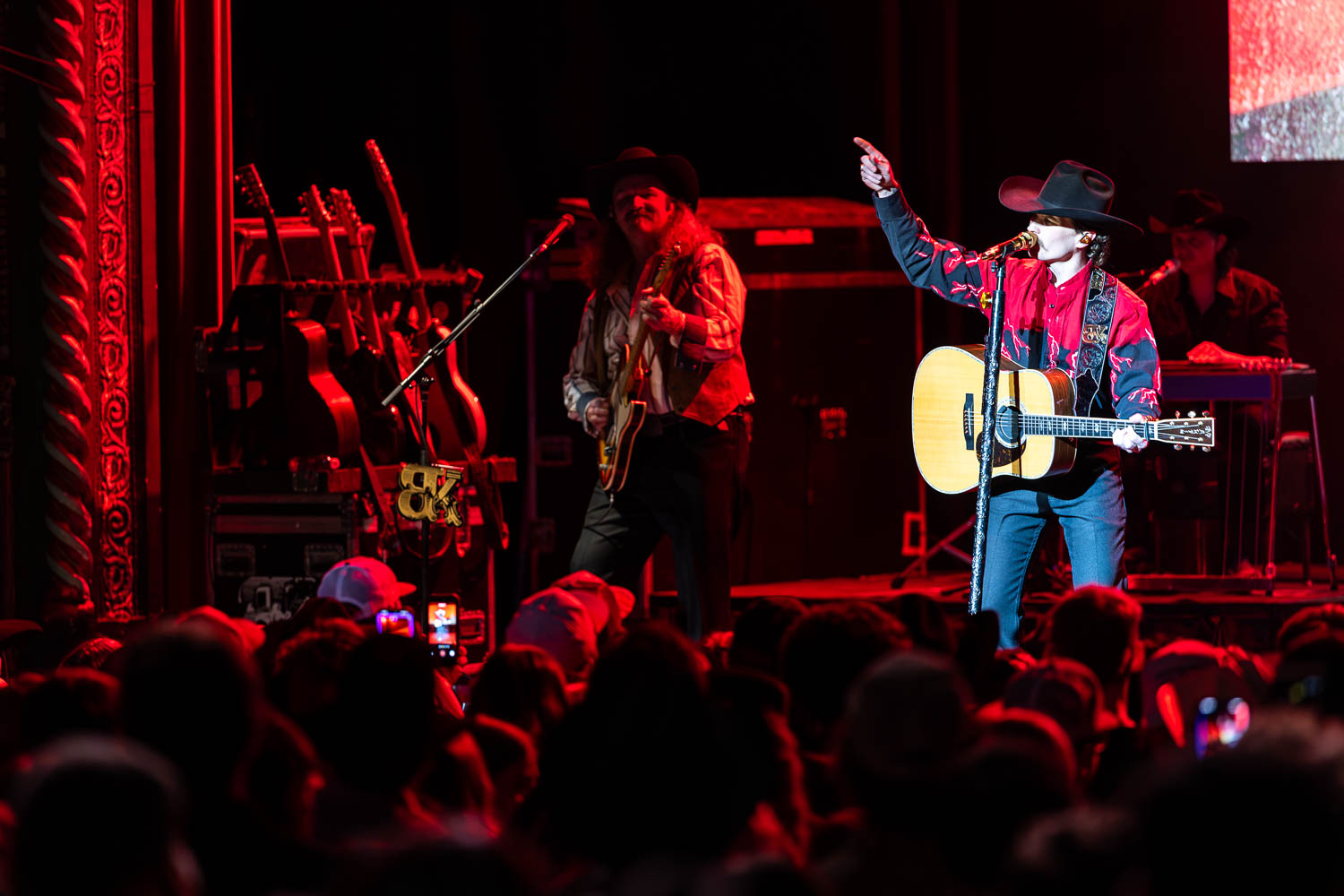 Braxton Keith performing at Uptown Theatre in Kansas City, Missouri on February 12, 2026