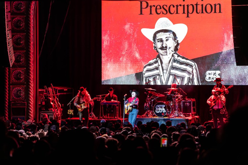 Braxton Keith performing at Uptown Theatre in Kansas City, Missouri on February 12, 2026